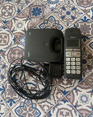 Telefono Cordless Gigaset con Base e Alimentatore
