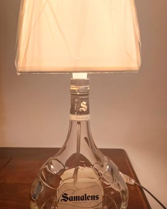 lampada bajour con bottiglia