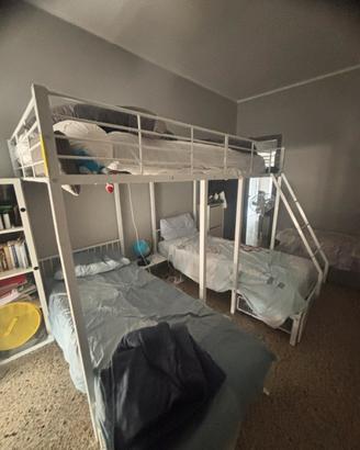 Letto a soppalco 3 posti