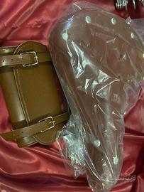 Sella vintage/stile brooks