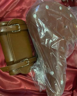 Sella vintage/stile brooks