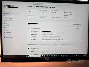 Notebook LG Gram 17" Intel Core i7 - 16gb ram
