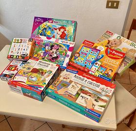 Giochi vari per bimbi 2/6 anni