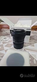 Obiettivo sigma 18-50 per sony e-mount