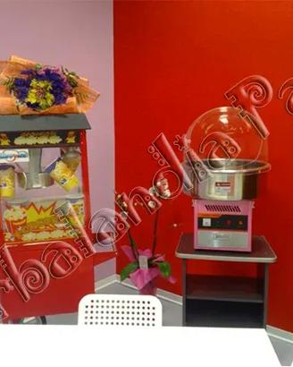 Attrezzature Dolciarie, Pop Corn e Zucchero Filato