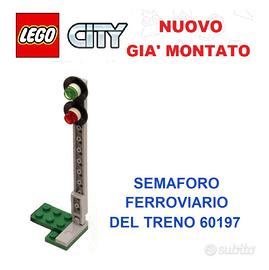 LEGO Train - Semaforo da 60197 - NUOVO GIA' MONTA