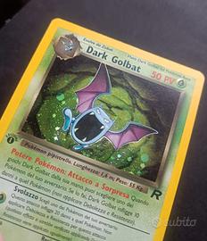 Dark Golbat 7/82 Holo 1 Edizione  Team Rocket 2000