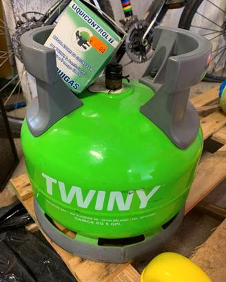 bombola di gas GPL Liquigas modello "Twiny" 5 KG