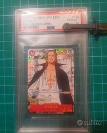 One piece shanks manga mini psa 10 tgc bgs carta