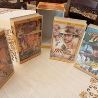 Cofanetto 4 VHS Indiana Jones 