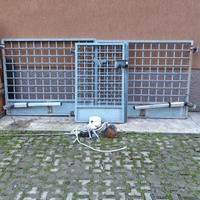 Cangelo elettrico zincato con cancelletto 