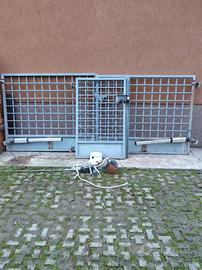 Cangelo elettrico zincato con cancelletto 