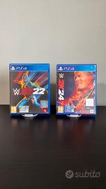 Lotto WWE 2K22 + 2K24 PS4
