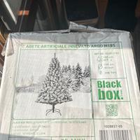 Albero di natale bianco usato 2 anni