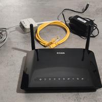 Modem Router D-Link DSL-2750B WiFi
