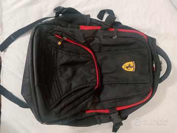 Zainetto Ferrari nero/rosso