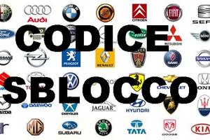 PIN Autoradio ORIGINALE codice sblocco