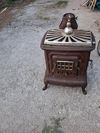 Stufa a legna in ghisa