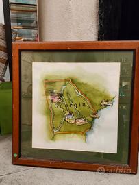 Quadro evocativo Via col Vento