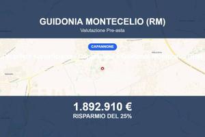 Immobile in asta di 5797 m² a Guidonia Montecelio
