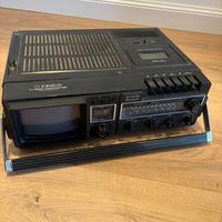 Orion 7252 TV Radio Registratore Cassette Combo