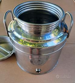 Fusto acciaio inox alimentare 15 Litri 