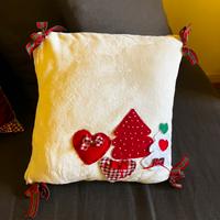 Cuscino natalizio artigianale🎄🤶