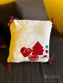 Cuscino natalizio artigianale🎄🤶