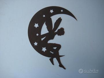 Trilly luna e stelle quadro statua