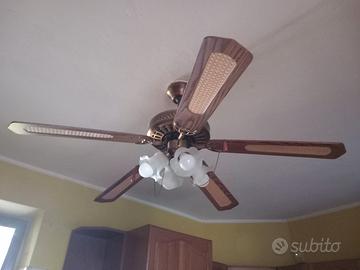 Lampadario ventilatore