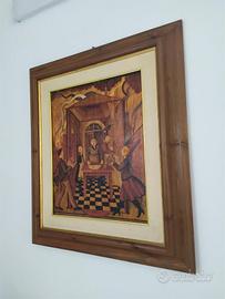 MARTA CZOK (OLIO SU TAVOLA) 40X50 CON AUTENTICA
