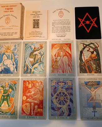 CARTE Aleister Crowley thoth 78