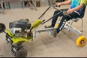 Carrello per trattore