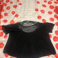 T shirt a nido d’ape tg L ed abbigliamento misto