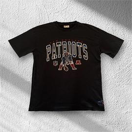 T-Shirt NFL New England Patriots Vintage Nera - S