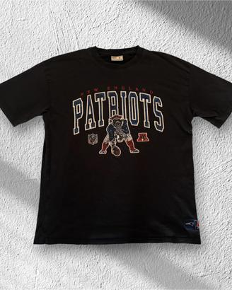 T-Shirt NFL New England Patriots Vintage Nera - S
