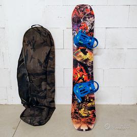 Snowboard Smokin 155 flat twin tip