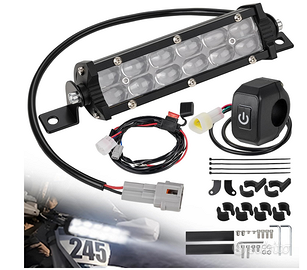 Faro LED Moto Enduro / Cross / Surron - Impermeabi