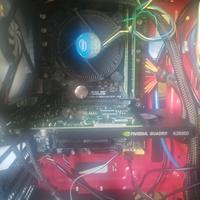 PC fisso desktop Intel Nvidia monitor stampante HP