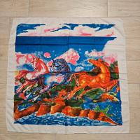 Foulard Sassu, I cavalli innamorati