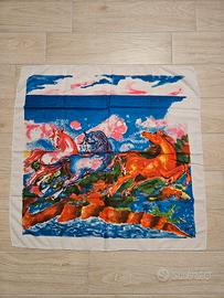 Foulard Sassu, I cavalli innamorati