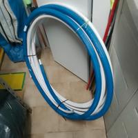 Tubo Multi Plastro Multistrato isolante blu bianco
