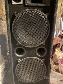 Altoparlanti per feste o karaoke doppio 32 cm