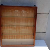 Bacheca esposizione legno artigianale 61x51