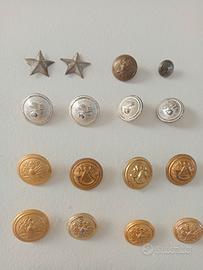 bottoni esercito e carabinieri 