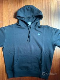 Felpa con cappuccio Kappa nera - Taglia XL