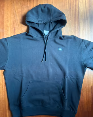 Felpa con cappuccio Kappa nera - Taglia XL