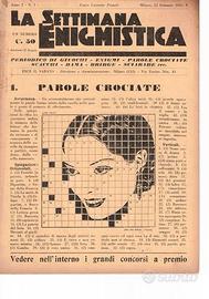 Settimana enigmistica 1932