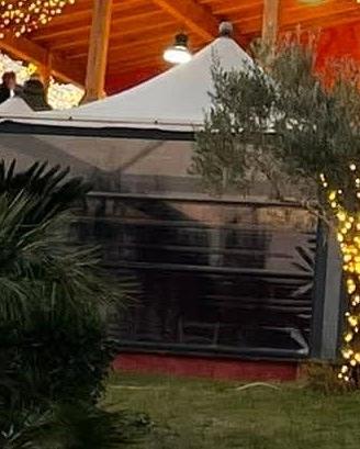 GAZEBO 4x4 PROFESSIONALI MODULARI IN FERRO