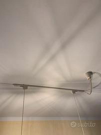 Binario Elettrificato + 2 lampade a sospensione